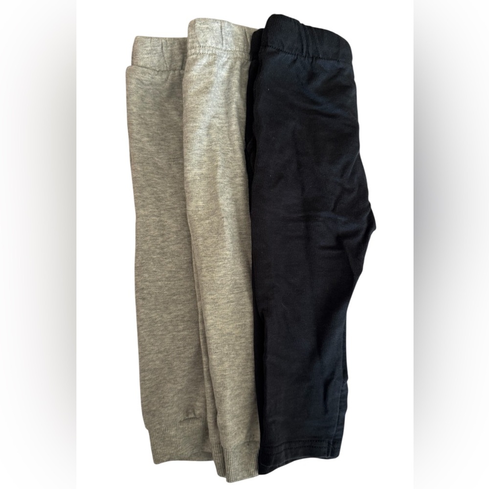 Kids Gray and Black Bottoms